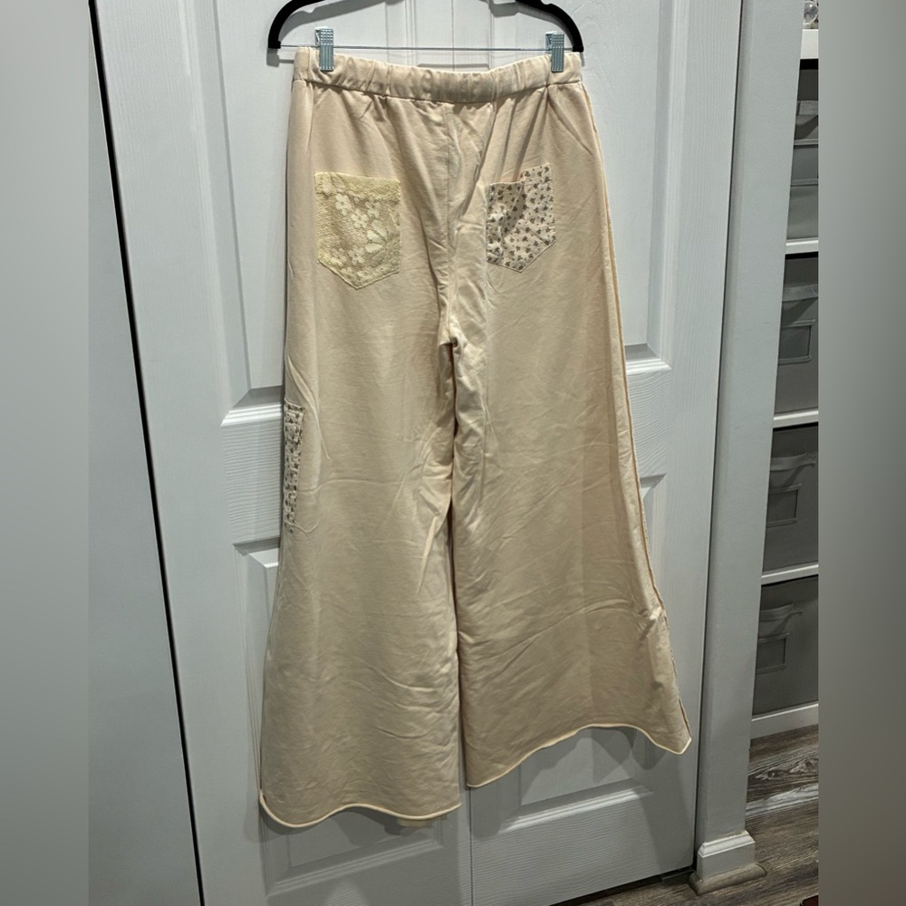 POL Cream Drawstring Pants - Picture 6 of 8